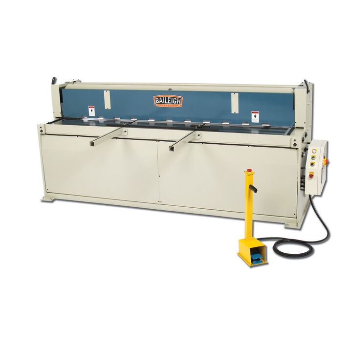 Baileigh SH-10010 Steel Hydraulic Metal Shear 100in 10 Gauge