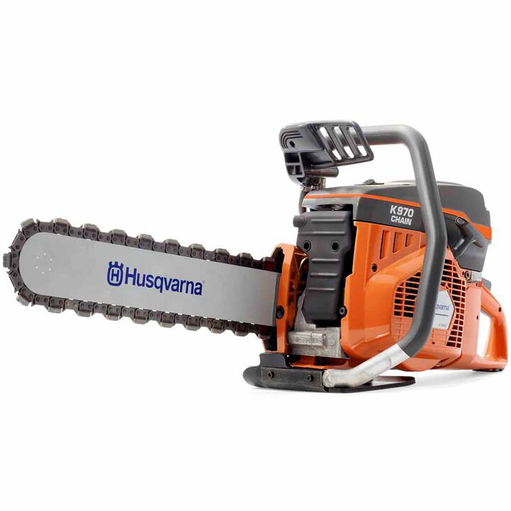 Husqvarna Construction K970 III 18 Inch Bar 6.5HP Gas-Powered 2-Bolt Rear Handle Chainsaw
