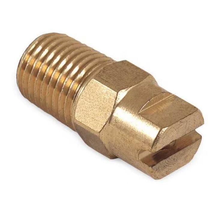 Aaladin Cleaning Systems 65 Deg x #40 Brass 1/4 Inch Meg Soap Nozzle