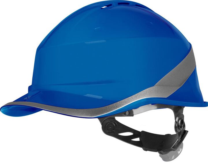 Delta Plus Diamond Vented ABS Safety Helmet Blue