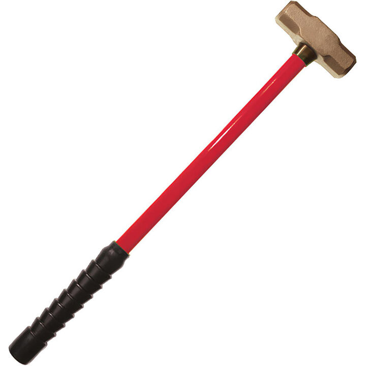 CS Unitec Non-sparking Sledge Hammer 12 Lbs (5.44 Kg), Aluminum Bronze