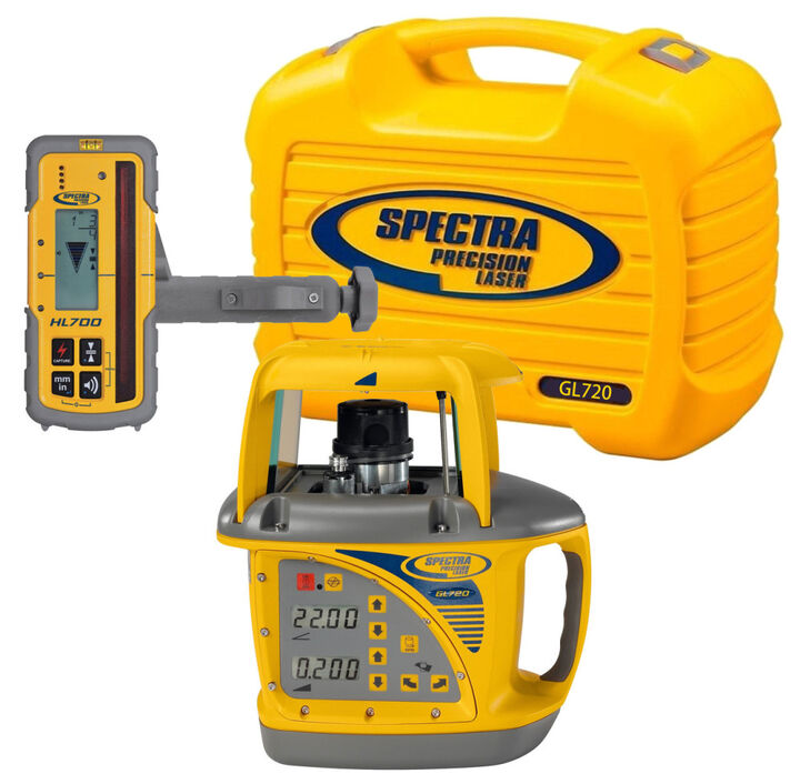 Spectra Precision Dual Grade Laser Package with HL700 Receiver