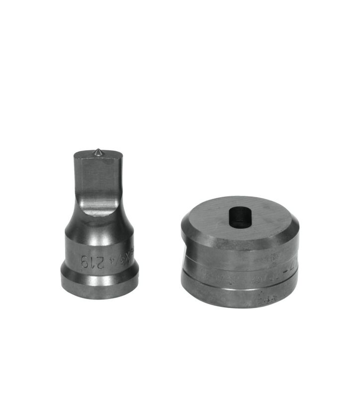 Edwards 3/4 Inch Punch x 25/32 Inch Die Standard Oblong Punch & Die Set