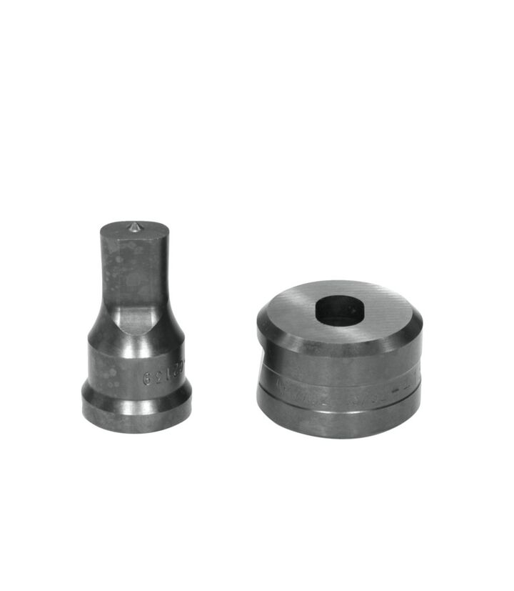 Edwards 1/2 Punch x 17/32 x 25/32 Inch Die Oblong Punch & Die Set