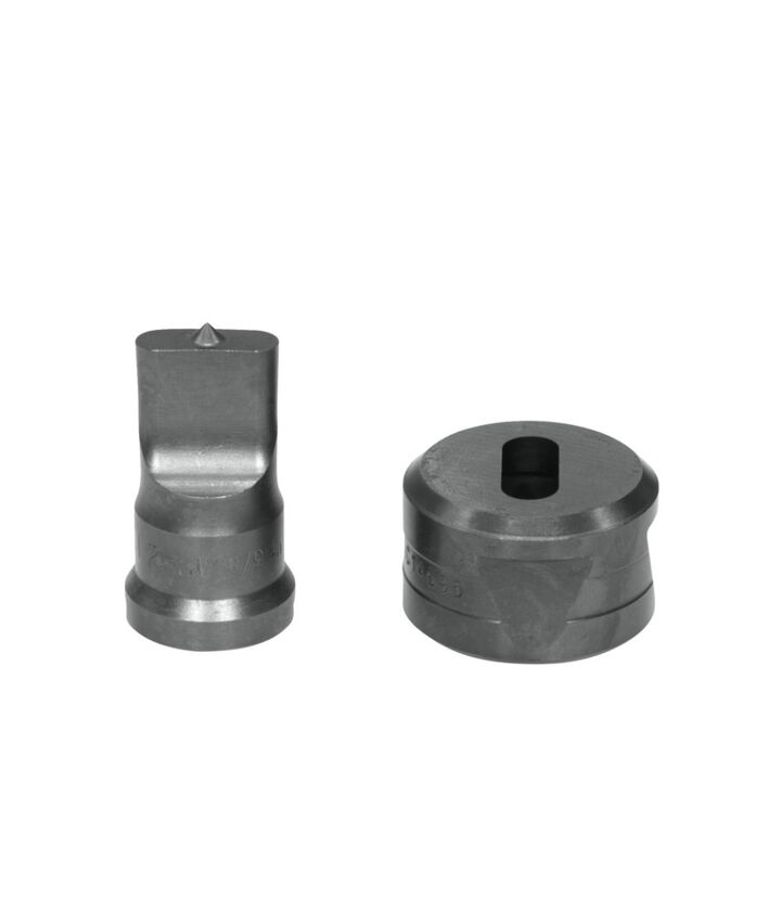 Edwards 3/8 x 1 Inch Punch 1-1/32 Inch Die Standard Oblong Punch & Die Set