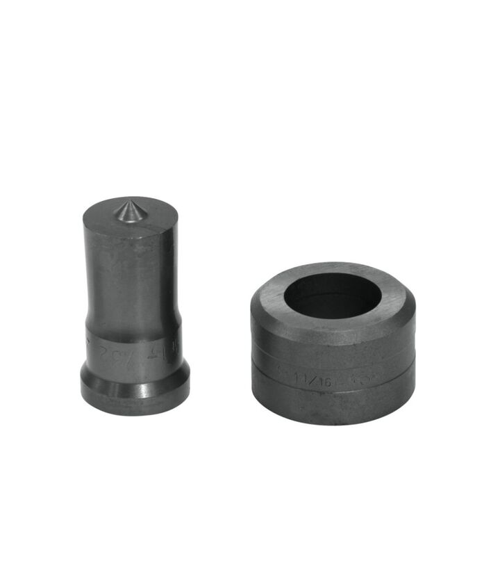 Edwards 1-1/32 Inch Punch x 1-1/16 Inch Die Steel Round Punch & Die Set