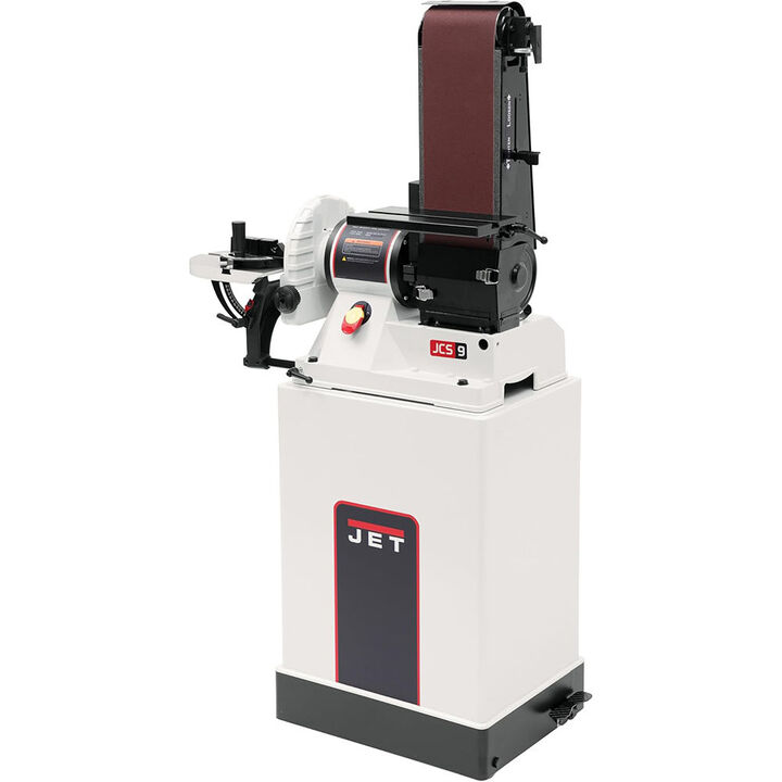 JET 6in x 48in Belt / 9in Disc Sander with Stand