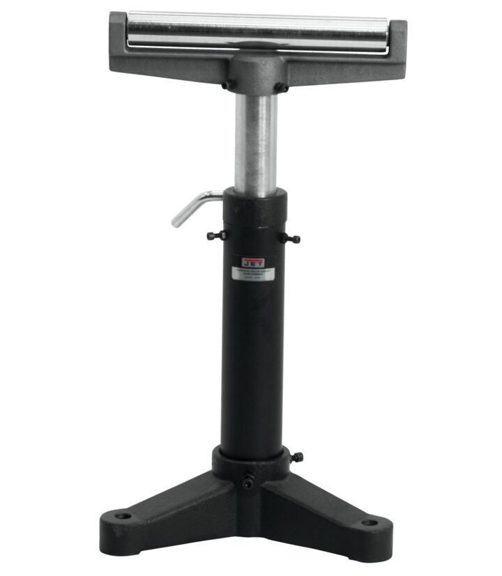 JET 2000 Lb Cast Iron and Steel Horizontal Roller Material Support Stand