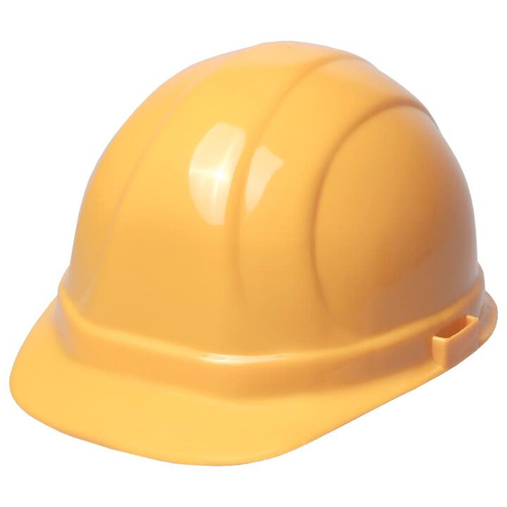 Delta Plus Omega II Ratchet Suspension Hard Hat - Yellow