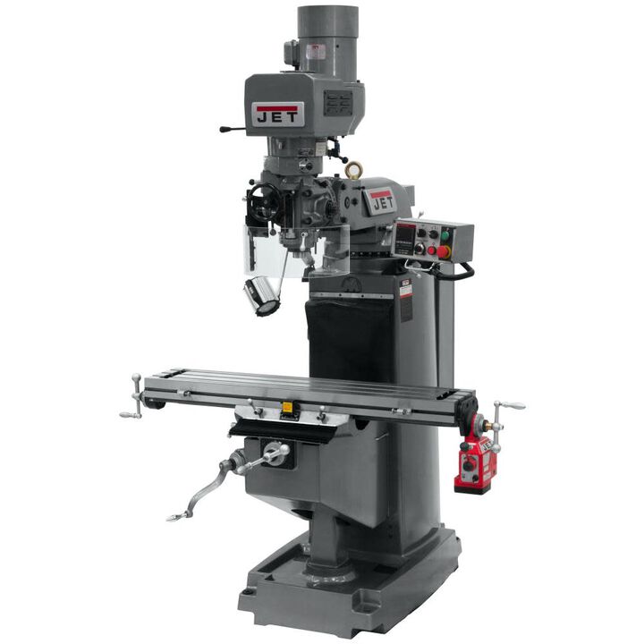 JET JTM-949EVS/230 9X49 EVS MILL with X- Vertical Milling Machine