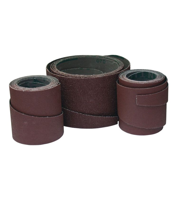 Powermatic Precut Abrasive Strips for PM2244 Drum Sander, 120 Grit, 3 Pieces