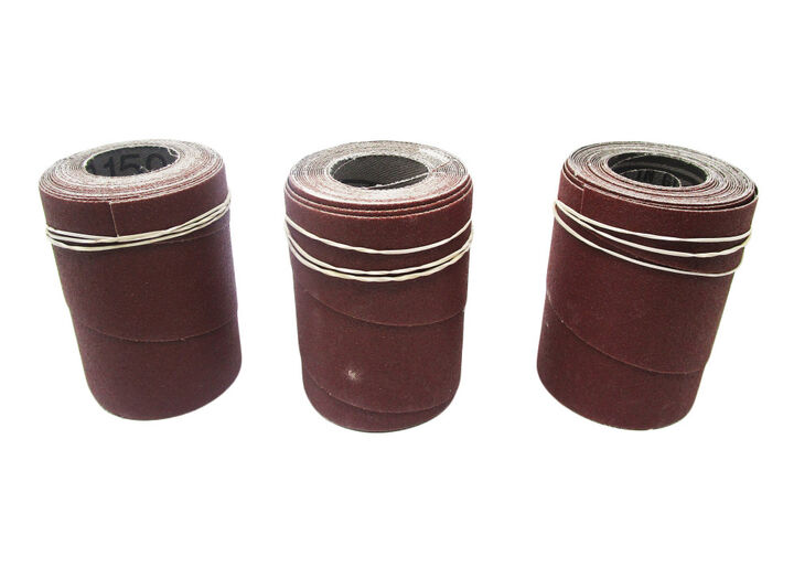Powermatic Precut Abrasive Strips for PM2244 Drum Sander, 150 Grit, 3 Pieces