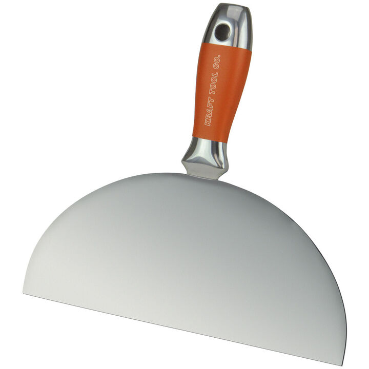 Kraft Tool Co Elite Series 10 Inch Stainless Steel Joint Knife with Sure Grip Handle