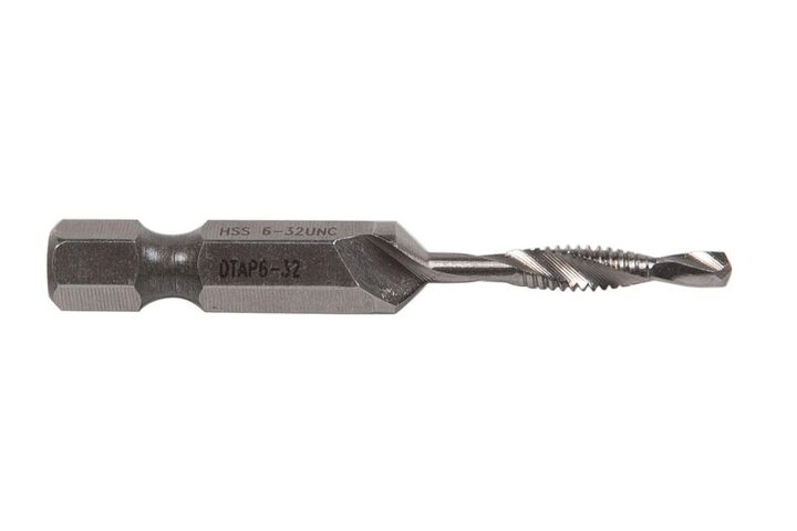 Greenlee #6-32 UNC 32 TPI High Speed Steel Drill Tap Bit