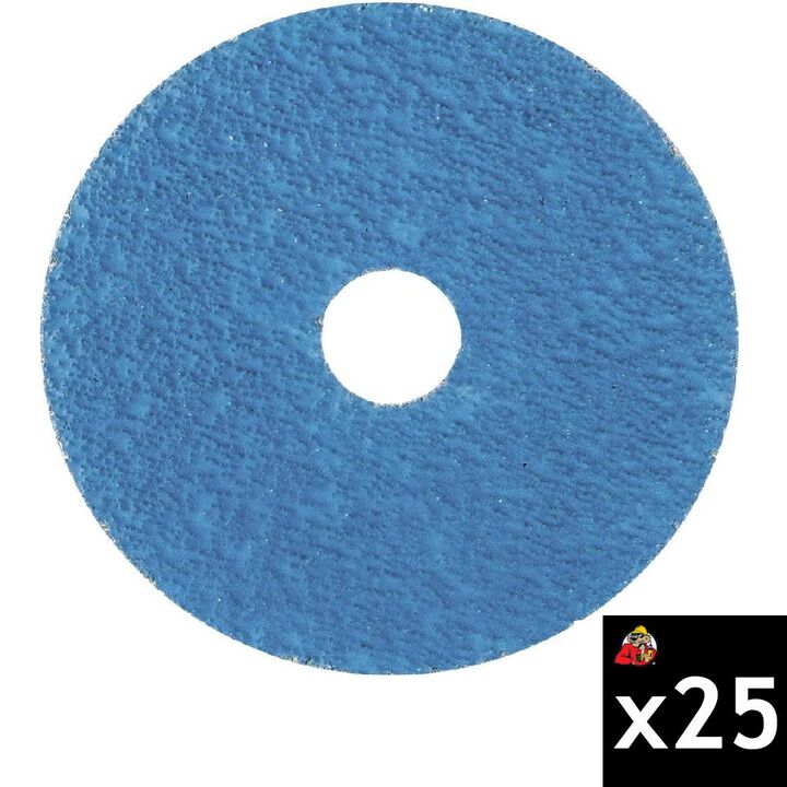 Pferd 4-1/2 Inch 36 Grit VICTOGRAIN-COOL Fiber Disc Bundle, 25 Pieces