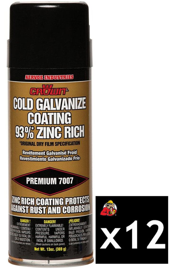 Crown Cold Galvanize Coating 13 oz Pack of 12
