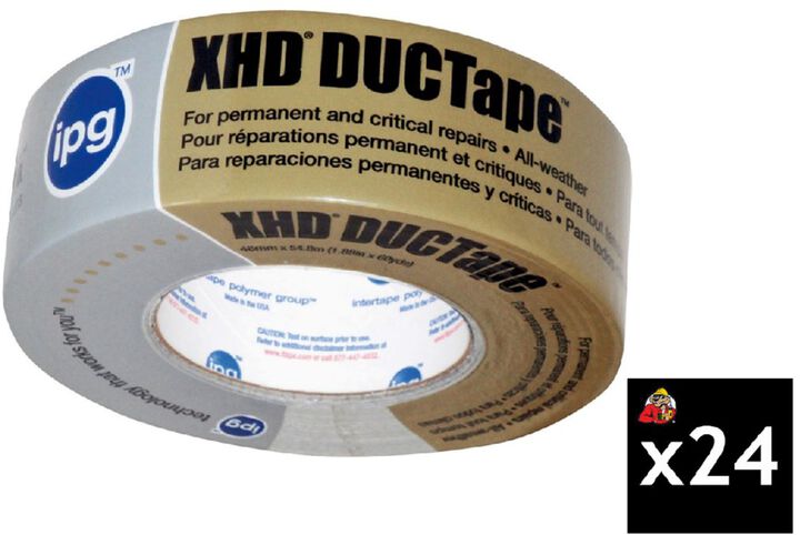 Intertape Polymer Intertape Polymer 9600 Silver XHD All Weather Duct Tape Pack of 24