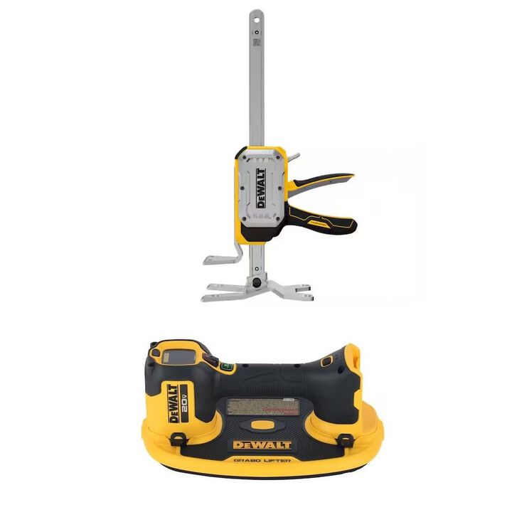 DEWALT TOUGHSERIES Construction Jack & 20V MAX Grabo Lifter Bundle