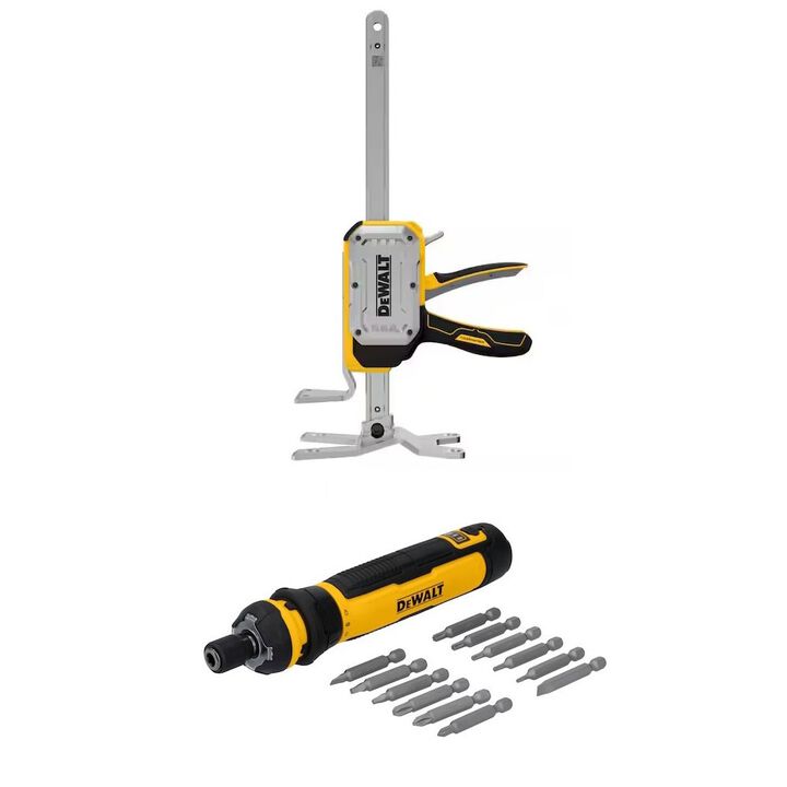 DEWALT TOUGHSERIES Construction Jack & 14-Pc Cordless Screwdriver Bundle