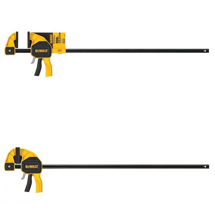 DEWALT 36 Inch & 50 Inch Extra Large Trigger Clamp Bundle