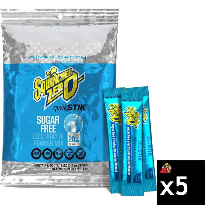 Sqwincher Zero Qwik Stik Single Serve Hydration Pack 250 Pieces