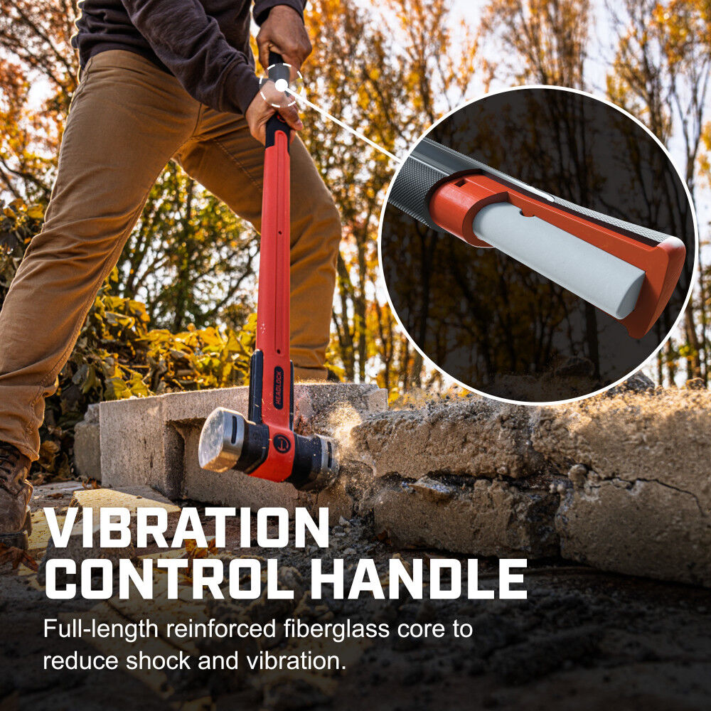 Crescent HEADLOCK 8lb Fiberglass Sledgehammer with 36in Handle, large image number 5