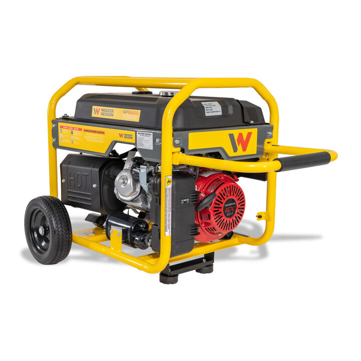 Wacker Neuson 2024 GP Series 5,500 Watt  Gas Powered Portable Generator