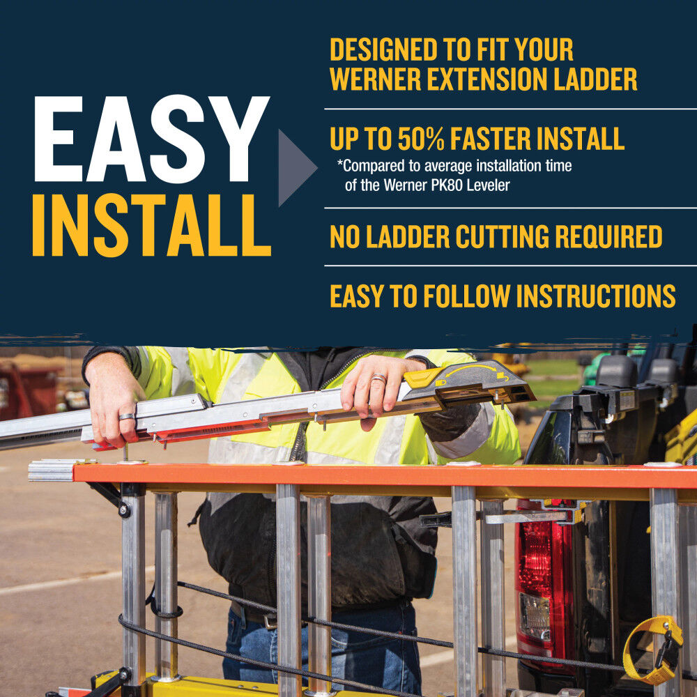Werner LevelSafe Pro Automatic Ladder Leveler, large image number 6