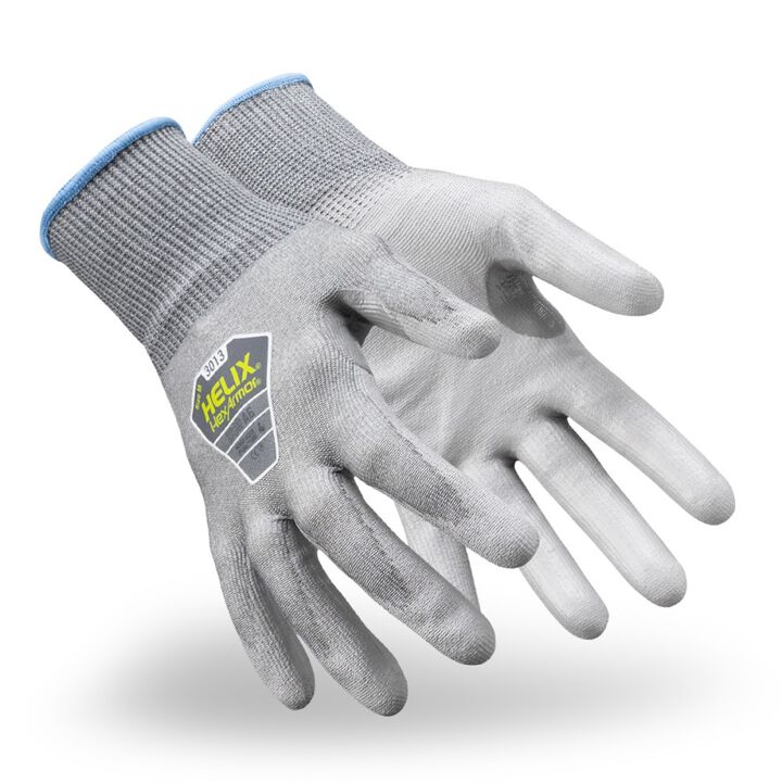 Hexarmor Helix HPPE/Recycled Knit Blend Cut-Resistant Gloves Large
