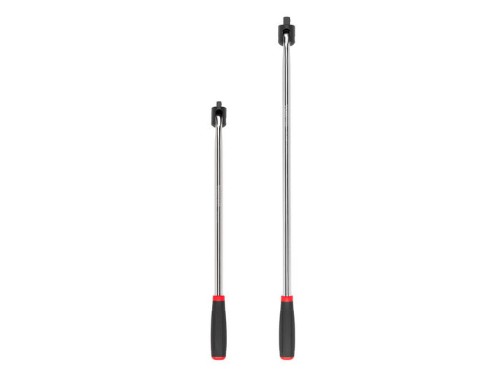 Tekton 3/8 Inch x 18 Inch & 1/2 Inch x 24 Inch Comfort Grip Breaker Bar Set