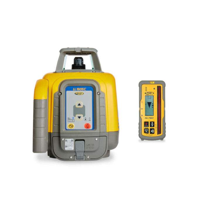 Spectra Precision Laser Level with HL760 Receiver, NiMH Batteries, Charger, Small Case