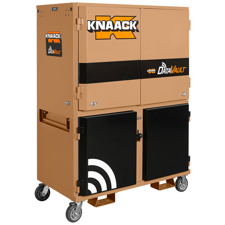 Knaack DataVault Mobile Digital Plan Workstation with KL