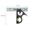 Channellock 6 Inch Combination Square, small image number 4