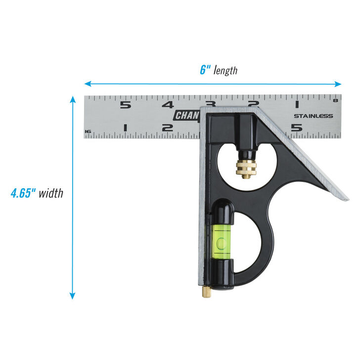 Channellock 6 Inch Combination Square, large image number 3