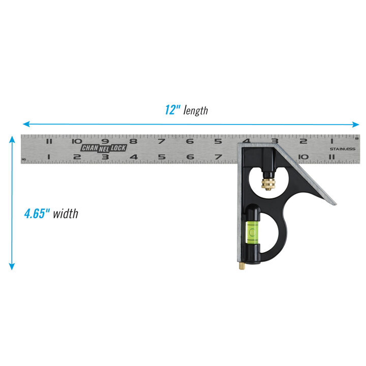 Channellock 12 Inch Combination Square, large image number 13