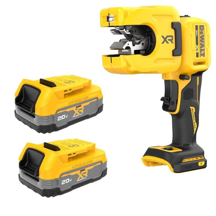 DEWALT 20V MAX XR Compact Battery 2 Pieces and Copper Tubing Cutter Bundle