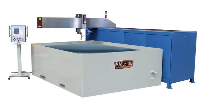 Baileigh WJ-85CNC 480V 42 HP CNC Flying Arm Water Jet with Direct Drive Pump