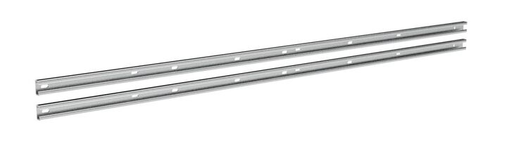 Weather Guard Folding Shelf Mounting Rails, Ford Transit 148 Inch Wheelbase, Driver Rear and Passenger