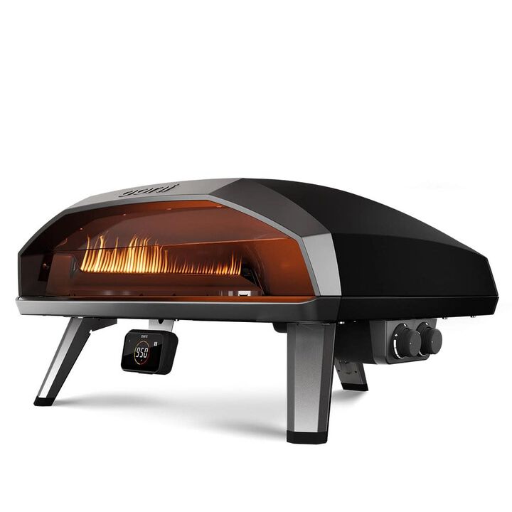 Ooni Koda 2 Max Foundry Black 24 Inch Propane Gas Outdoor Pizza Oven