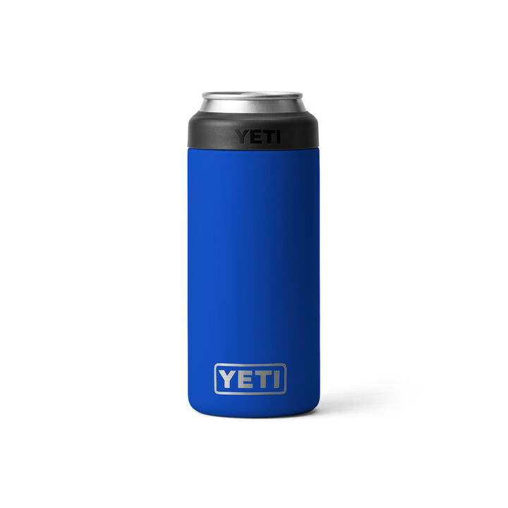 Yeti Rambler 12 Oz Colster Slim Can Cooler Royal Blue