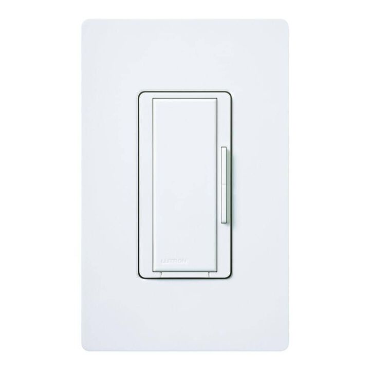 Lutron Maestro 120V 600W Gloss White Multi-Location Dimmer Switch