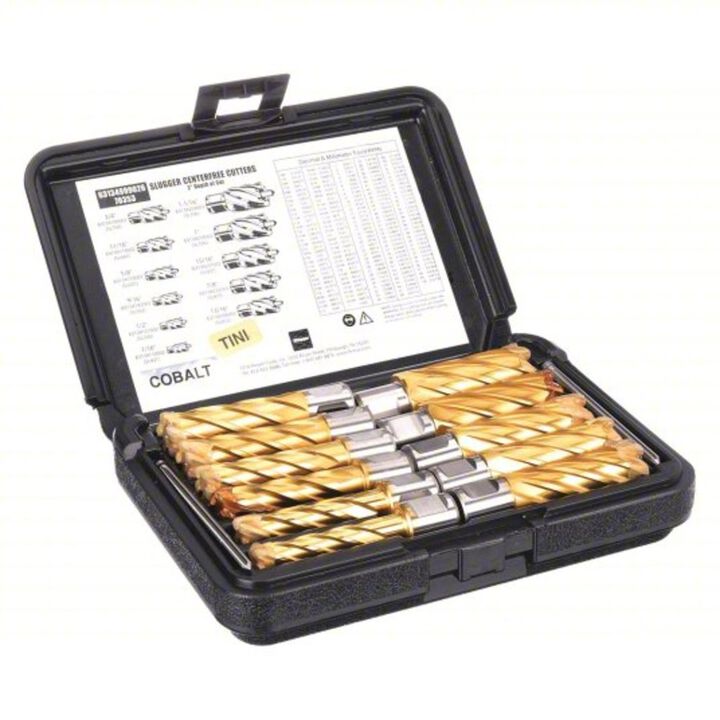 Fein 2 Inch Depth TiN Coated Cutter Set 11 Pieces