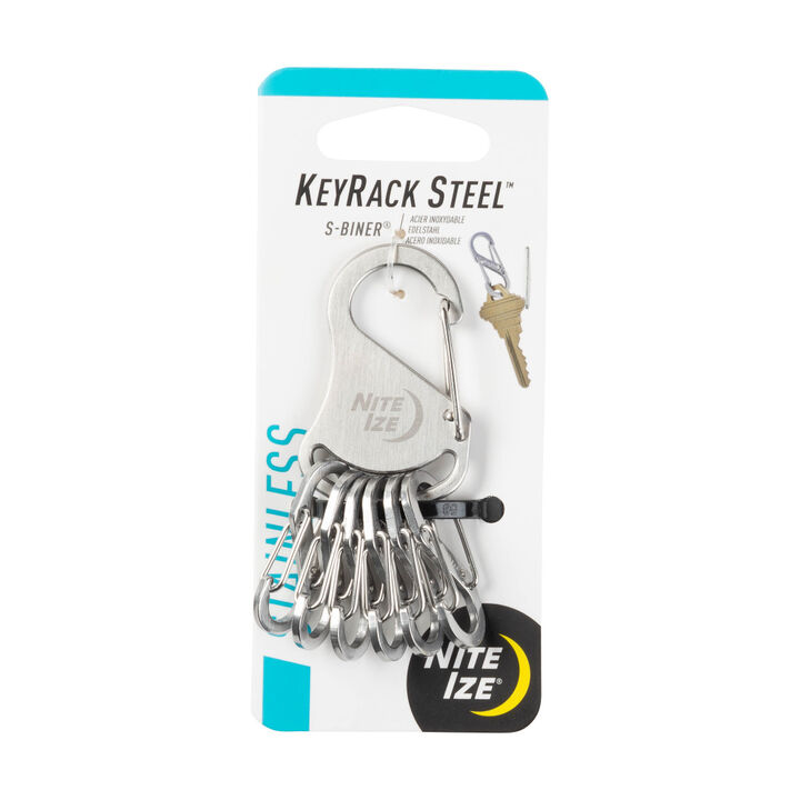 Nite Ize KeyRack Steel S-Biner Stainless