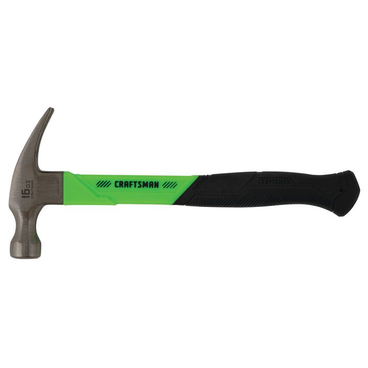 CRAFTSMAN 16 Oz Fiberglass Claw Hammer