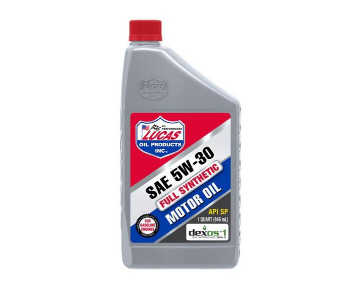 Lucas Oil Synthetic SAE 5W-30 API SN Plus/Dexos Motor Oil 1 Quart