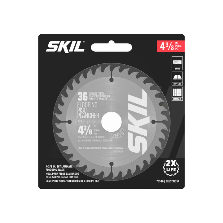 SKIL 4-3/8 Inch 36T Carbide Tipped Laminate Flooring Blade