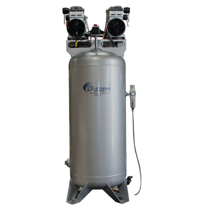 California Air Tools Ultra Quiet Oil-Free Corded 4HP 60 Gallon Air Compressor with Automatic Drain Valve