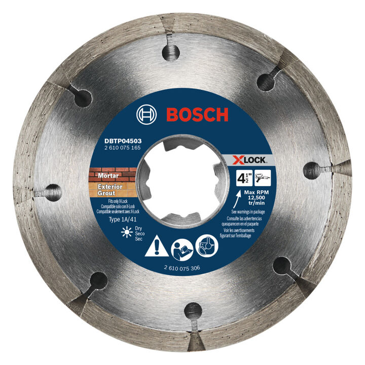 Bosch 4-1/2 Inch X-LOCK Tuckpointing Blade