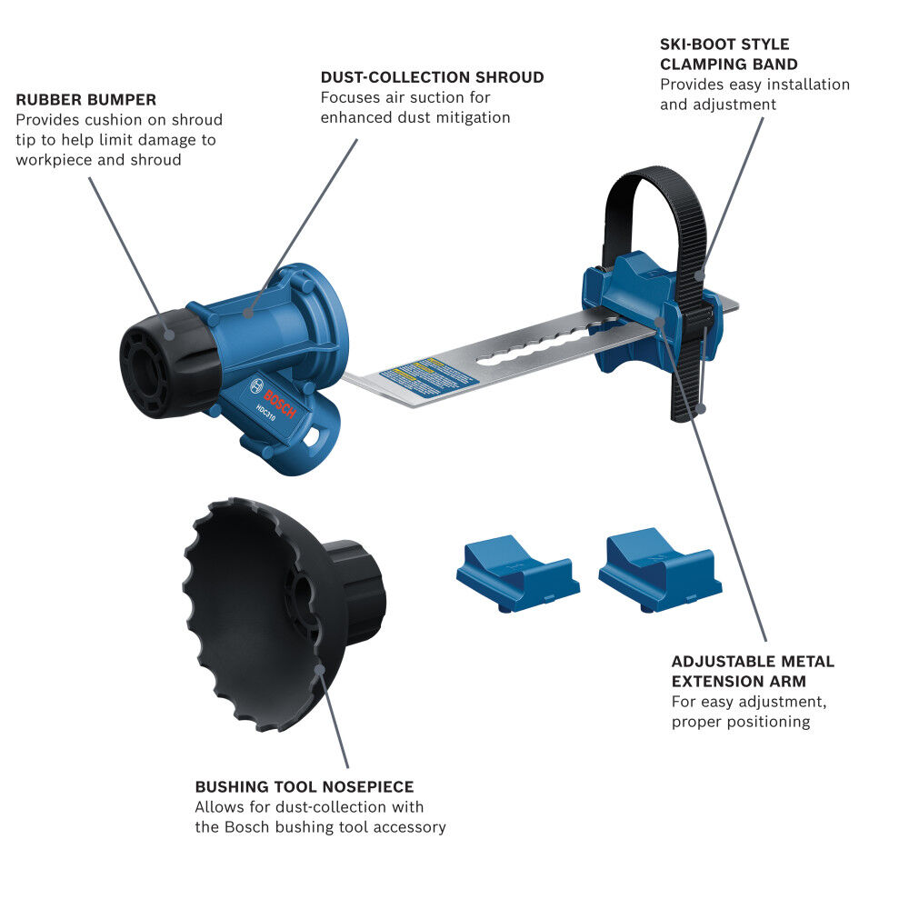 Bosch Dust-Collection Attachment, large image number 2