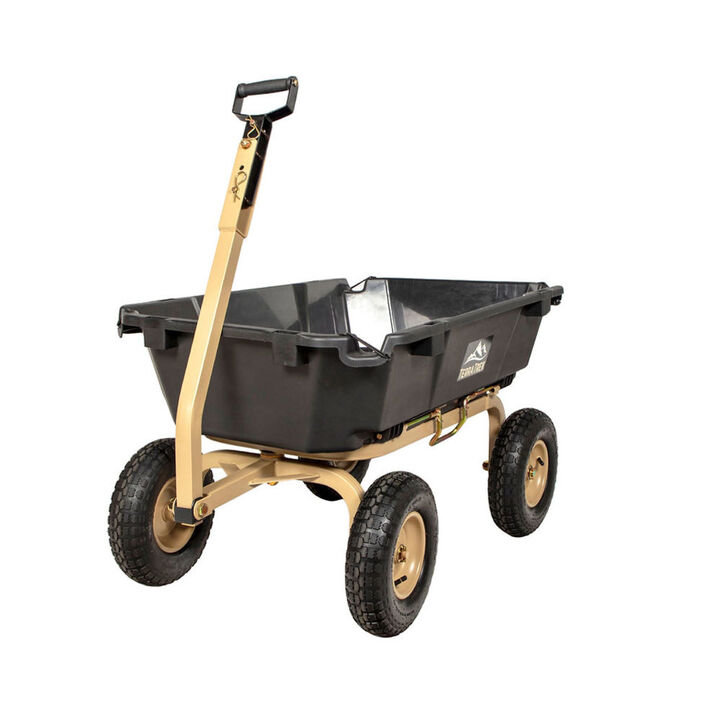 Terratrek Poly Dual Side Dump with No Flat Tires